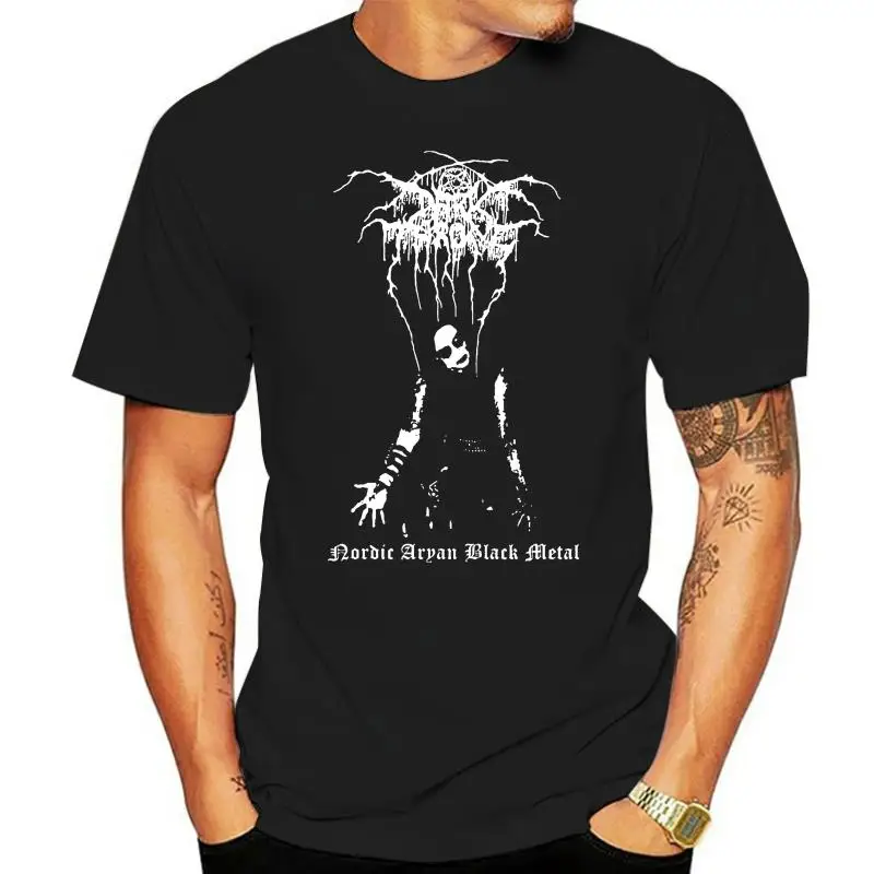 

Darkthrone Nordic Aryan Black Metal Black T Shirt Cotton All Sizes S 5Xl