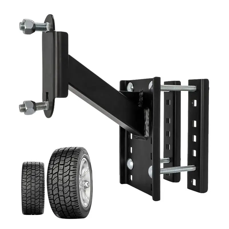 

Trailer Spare Tire Mount Steel Trailer Tire Holder Heavy Duty Lugs Wheels Carrier 1200lbs Capacity With Bolt Patterns For