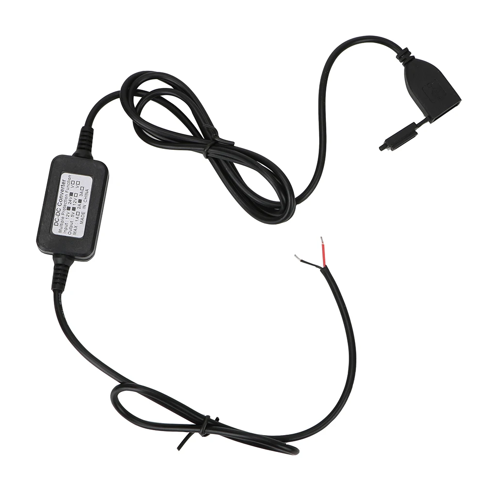 

For Phone GPS USB Port Motorcycle USB Socket USB Converter Power Supply Socket Motorbike Handlebar Charger DC 5V 2A Adapter