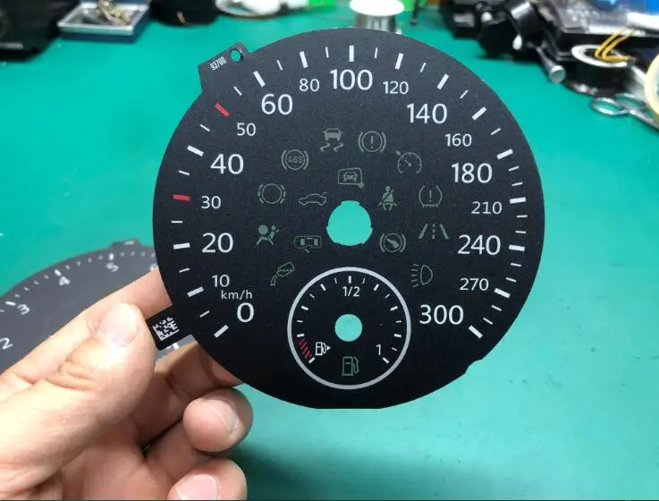 Для Golf 6 GTI R20 3D инструмент синяя игла 300 KM бумага PQ46