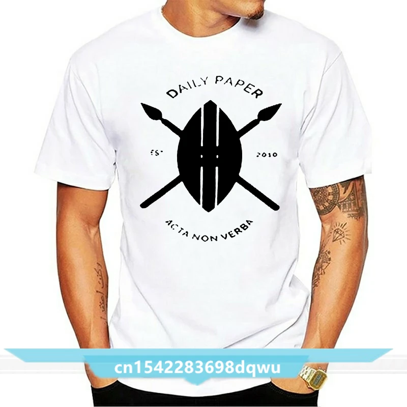 

Daily Paper Half Sleeve T Shirt cotton tshirt men summer fashion t-shirt euro size