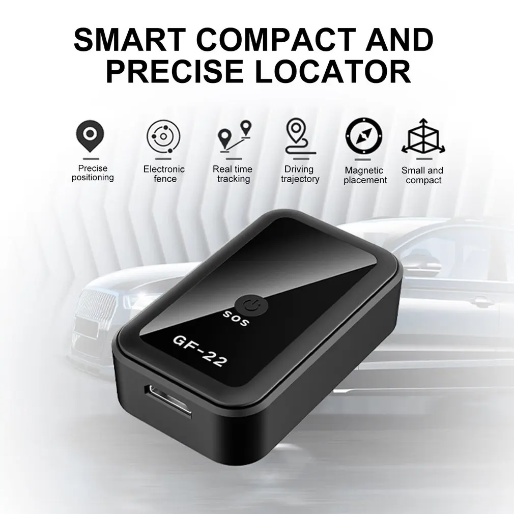 Новый трекер для автомобилей Magnetic Mini Motorcycle GPS Locator Anti-Lost Recording Tracking Device With Voice Control Phone Wifi LBS on.