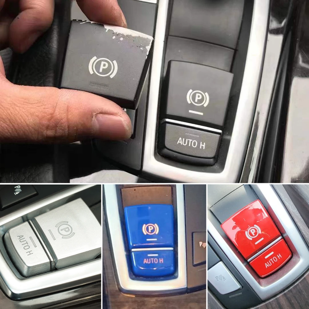 

Electronic Parking Brake Switch Auto H Button Replacement For BMW 5 7 X3 X4 X5 X6 F Series F01 F02 F10 F18 F12 F15 F16 F25 F26