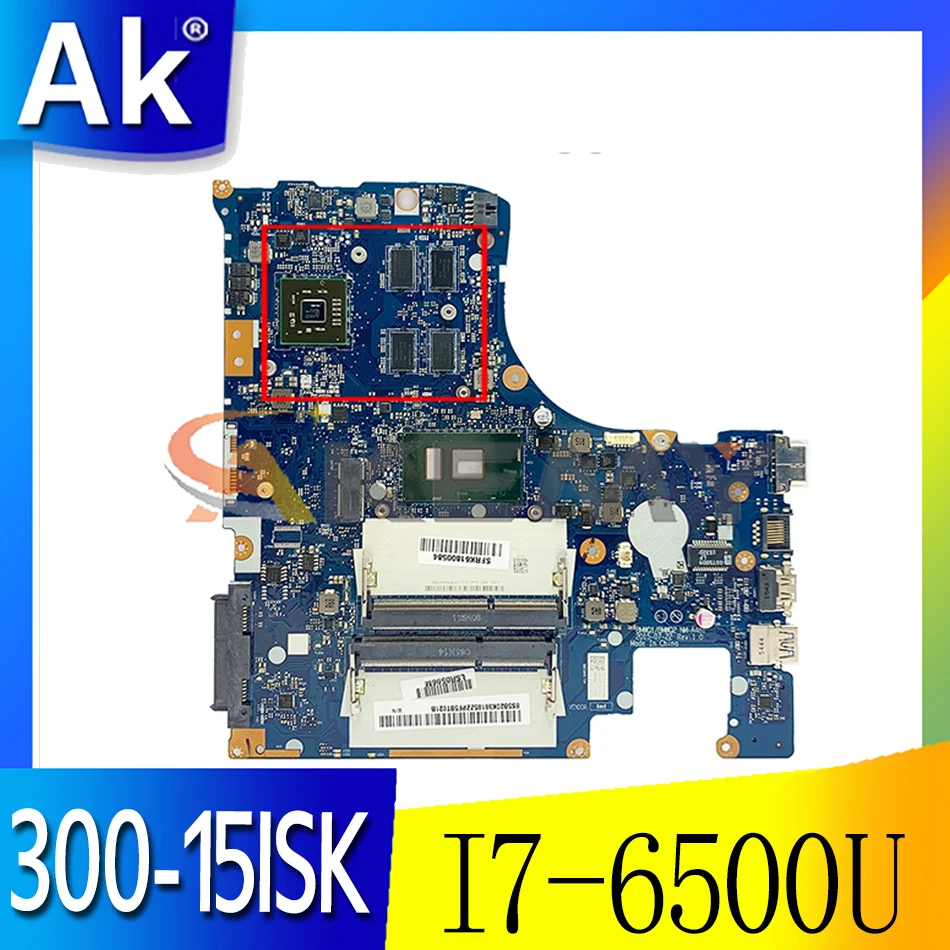 

Akemy For Lenovo 300-15ISK Laptop Motherboard I7 6500U R5 M330 2G Standalone Graphics nm-a481 100 Test OK No Quality Problems