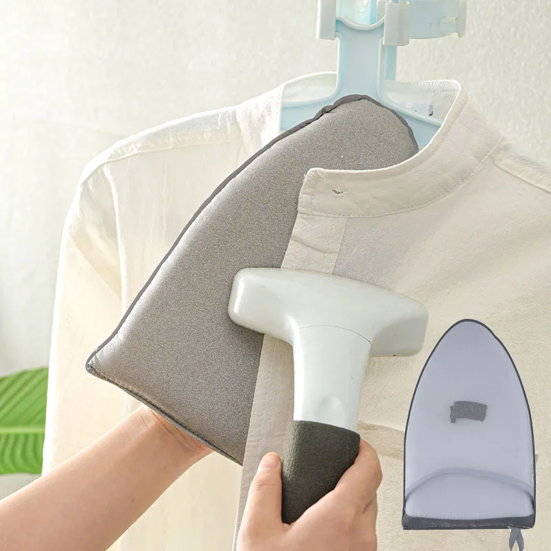 

Hand-Held Mini Ironing Pad Sleeve Ironing Board Holder Heat Resistant Glove for Clothes Garment Steamer PortabLe Iron Table Rack