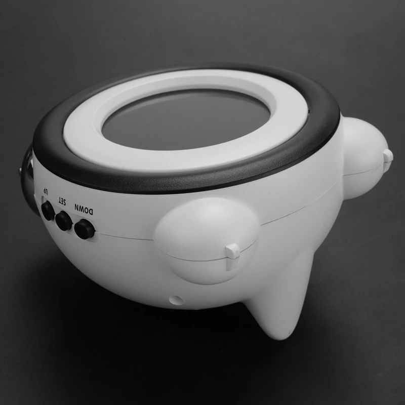 Цифровой будильник дисплей времени даты двойной колокольчик очень громкий для