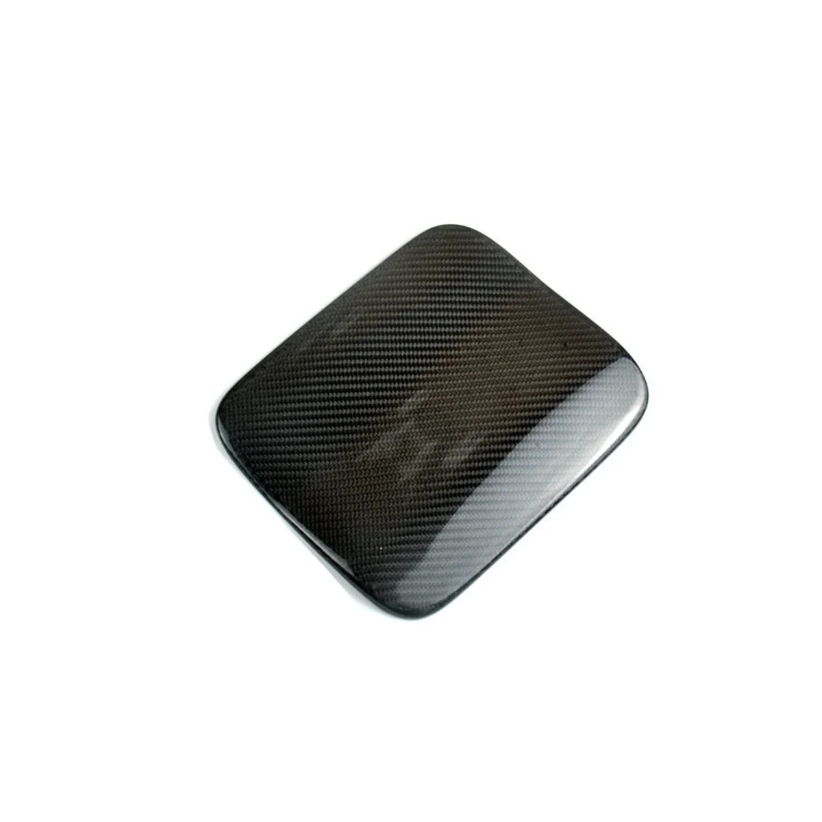 Наклейка на крышку автомобильного бака из настоящего углеродного волокна для