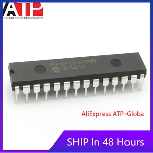 ATP 1-100 PCS PIC16F73-I/SP In-line DIP-28 PIC16F73 8-bit Microcontroller MCP-microcontroller Chip Brand New Original In Stock