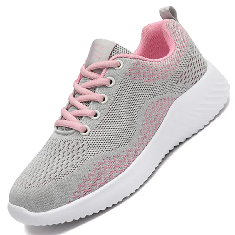

2022 Hot Sale Women Running Shoes Air Mesh Sneakers Breathable Soft Light Woman Sport Shoes Female Walking Jogging Basket Femme