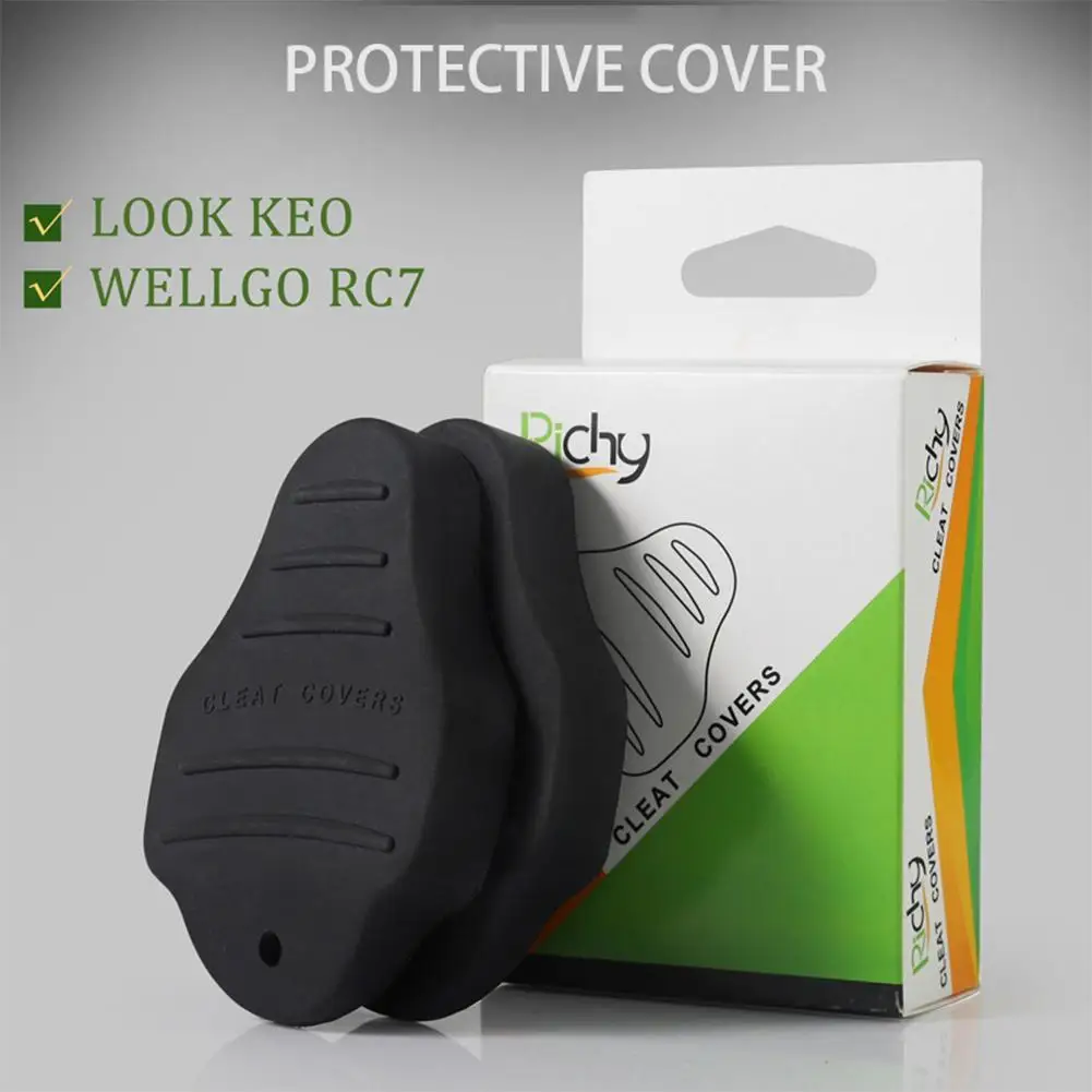 

MTB Road Bike Pedal Case Look Cleat Protective Cover MTB Road Bike Non-Slip Self-Locking Pedal Cleat Cover Bicycle Accessories