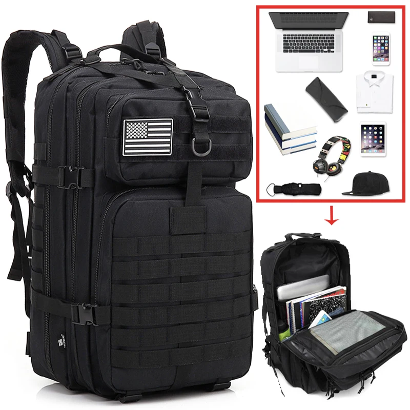 30/45л мужские тактические рюкзаки походные дорожные сумки для выживания на