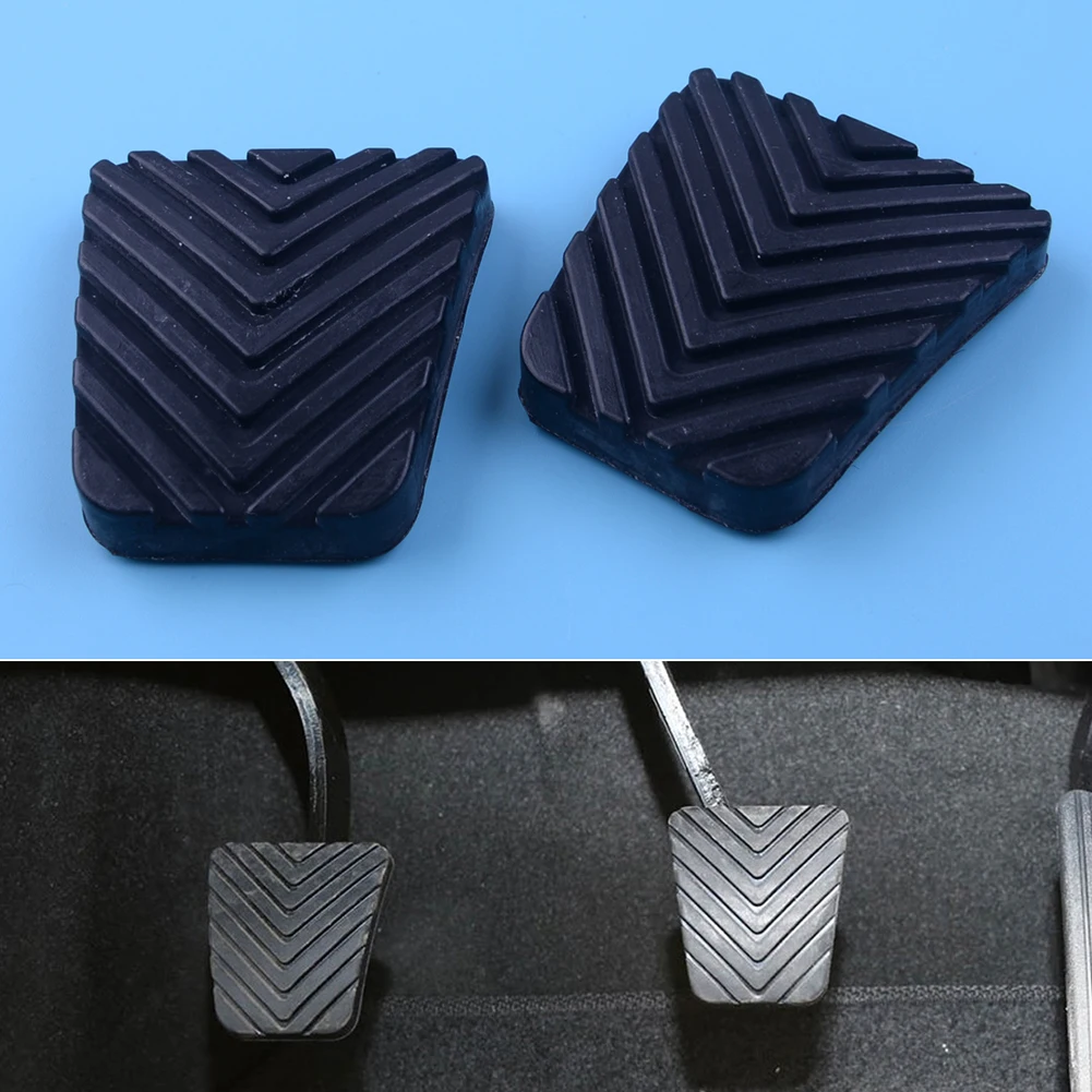 

2Pcs Car Brake Clutch Pedal Rubber Pad Cover For Kia Sportage Forte Optima Rio Sorento Soul Car-styling Clutch Brake Pedal