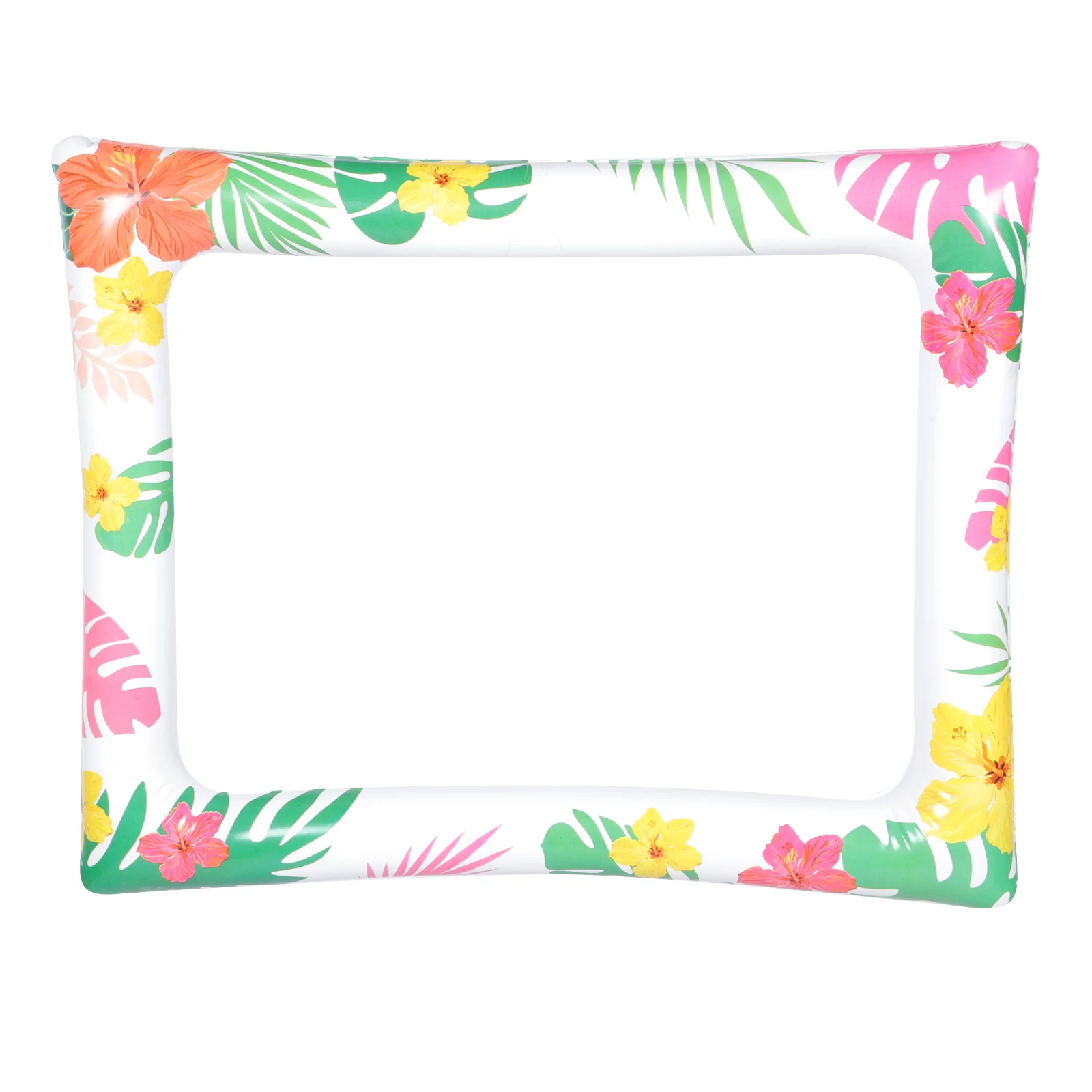 

Inflatable Photo Frame Booth Prop Summer Party Accessory PVC Hawaii Supply Decorative Selfie Picture Festival