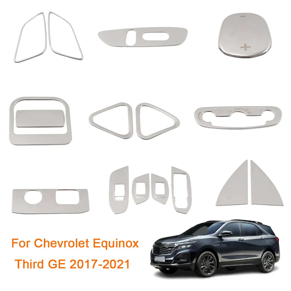 

Задняя крышка из нержавеющей стали для Chevrolet Equinox 3rd GE 2017-2021 дюйма