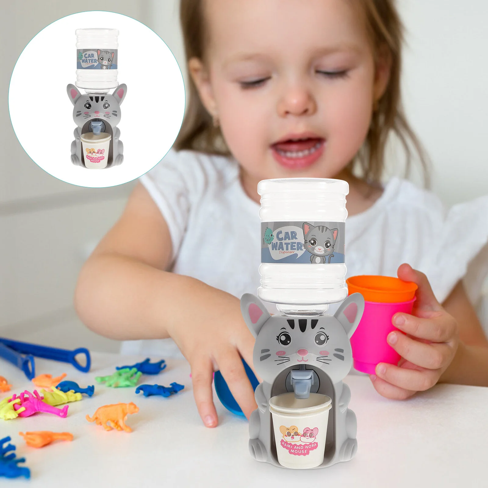 

Crane Machine Water Fountain Toys Kids Gift Dispenser Kids Taste