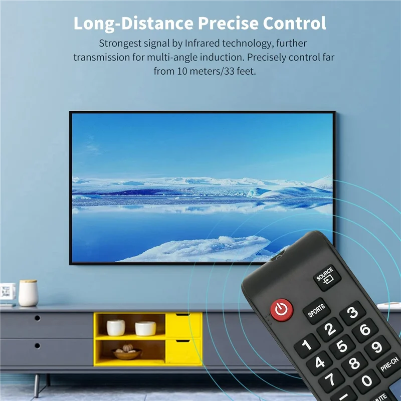 BN59-01198X заменить пульт дистанционного управления для Samsung Smart TV UN40J6200 UN40J6300 UN55J6200 HDTV