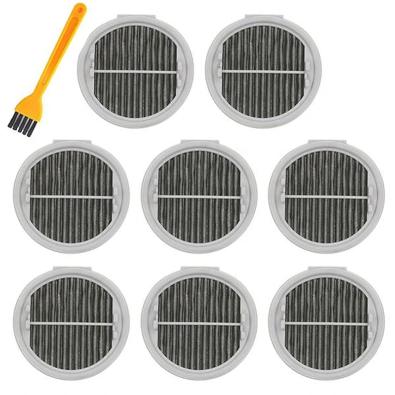 

8 Pack Hepa Filter For Xiaomi Roidmi Wireless F8 Smart Handheld Vacuum Cleaner Replacement Efficient Hepa Filters Parts