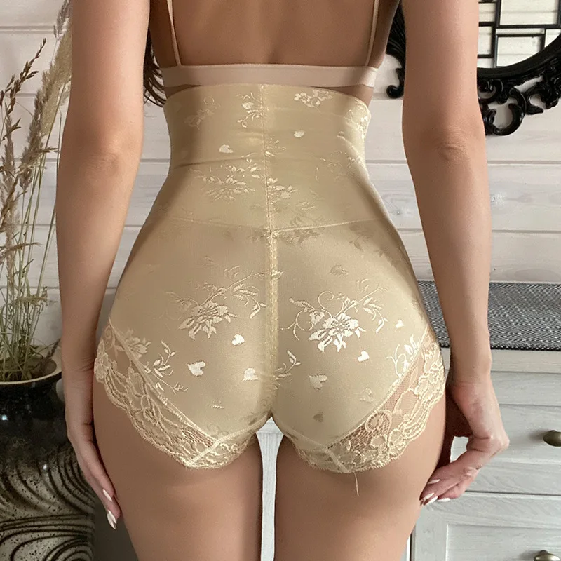 Women Shaper Waist Trainer Butt Lifter Body Shaper Slimming Underwear High Waist Tummy Control Shapewear Sexy Lace Panties