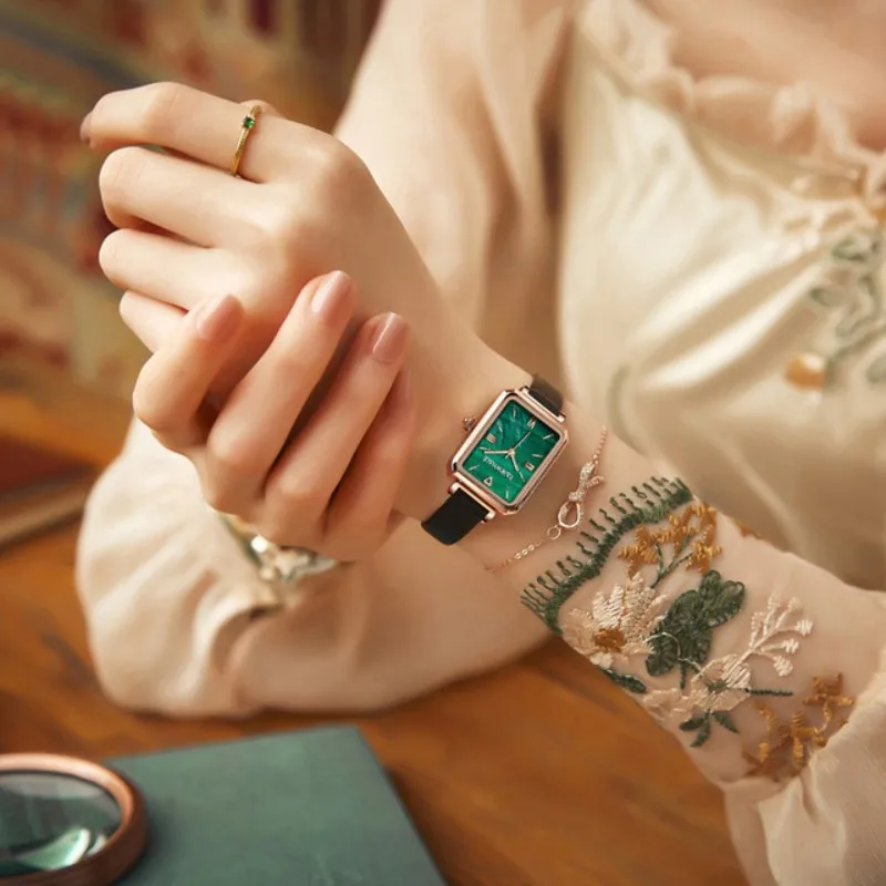 Mark Fairwhale Vintage Square Women Watch Classic Quartz Watch Simple Elegant Ladies Watching Base Waterproof 30M reloj 3270