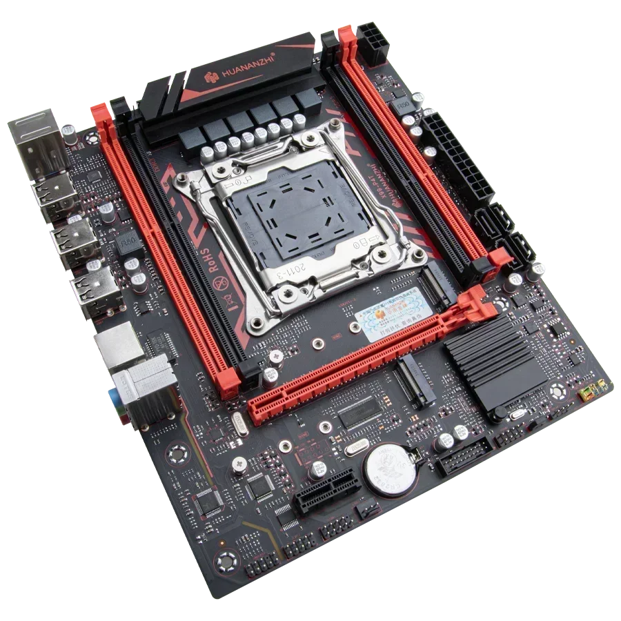 Материнская плата HUANANZHI X99 P4T LGA 2011-3 XEON с поддержкой Intel E5 2696 2678 2676 2673 2666 V3 DDR3 RECC