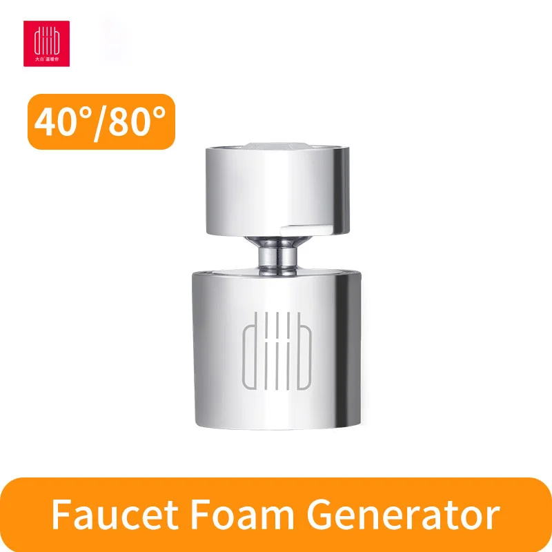 

Diiib Kitchen Faucet Aerator Water Tap Nozzle Bubbler Water Saving Filter 360-Degree Double Function 2-Flow Splash-proof