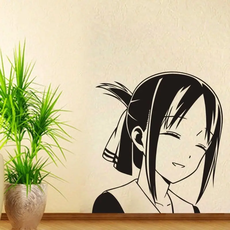 Kaguya-sama Love Is War Наклейка на стену Аниме Shinomiya Kaguya Автомобильная наклейка Виниловая