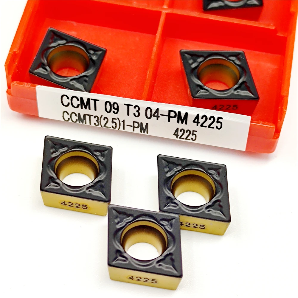 Токарный инструмент CCMT09T304 CCMT09T308 CCMT 09T304 09T308 PM4225 токарный резец из карбида |