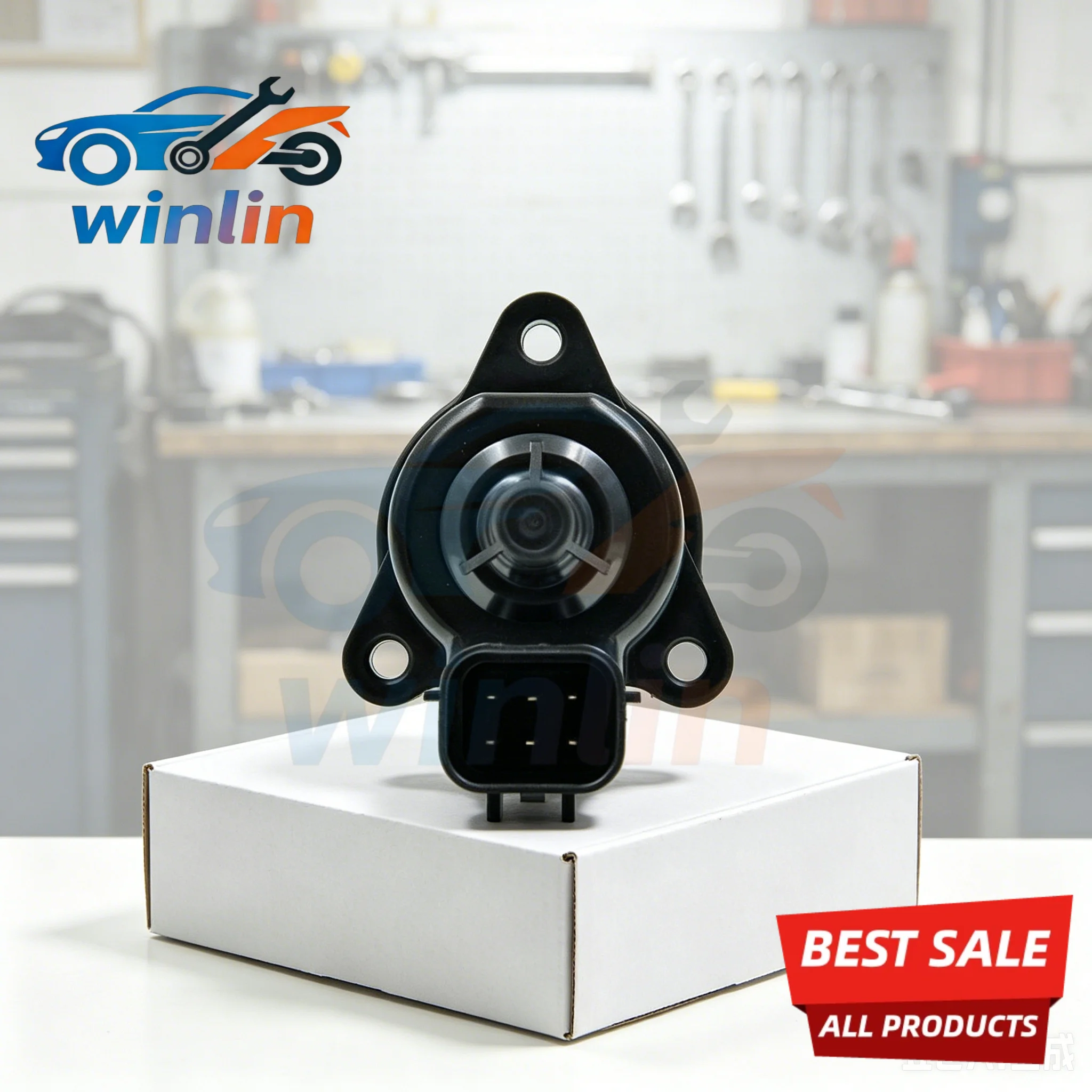 Фото Клапан регулировки холостого хода OEM IAC 1450A067 для Mitsubishi Pajero Mini VR F5 MD628274 MD628316 №2