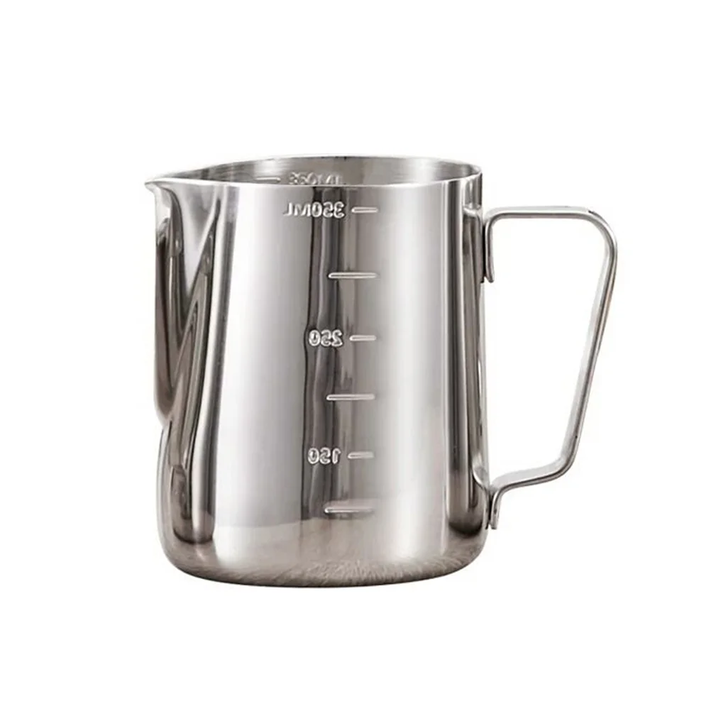 

600 Ml Nspressso Liquid Measuring Cup Espresso Frother Measuring Jug Glass Measuring Cups Liquids Frothing Mug Pointed Mouth