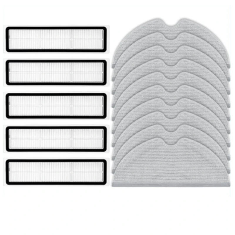 

Hepa Filter And Mop Rag Pad Replacement Kit For Xiaomi Dreame Bot L10 Pro D9 Robotic Vacuum Cleaner Parts
