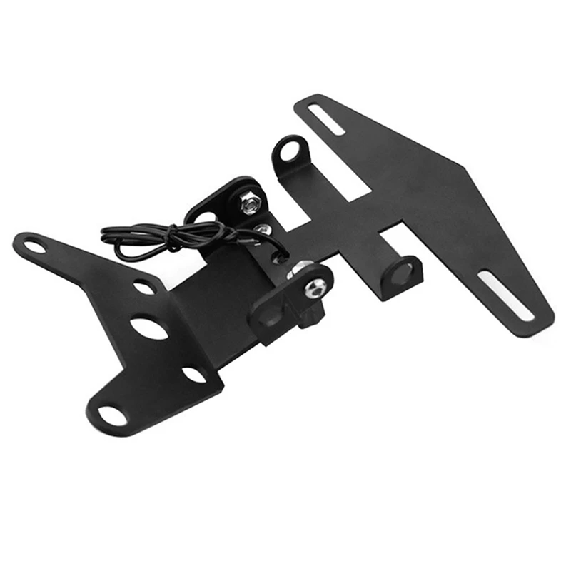 

Motorcycle License Plate Holder Bracket with LED Tail Light Frame Mount for SUZUKI GSX250R 2013-2020