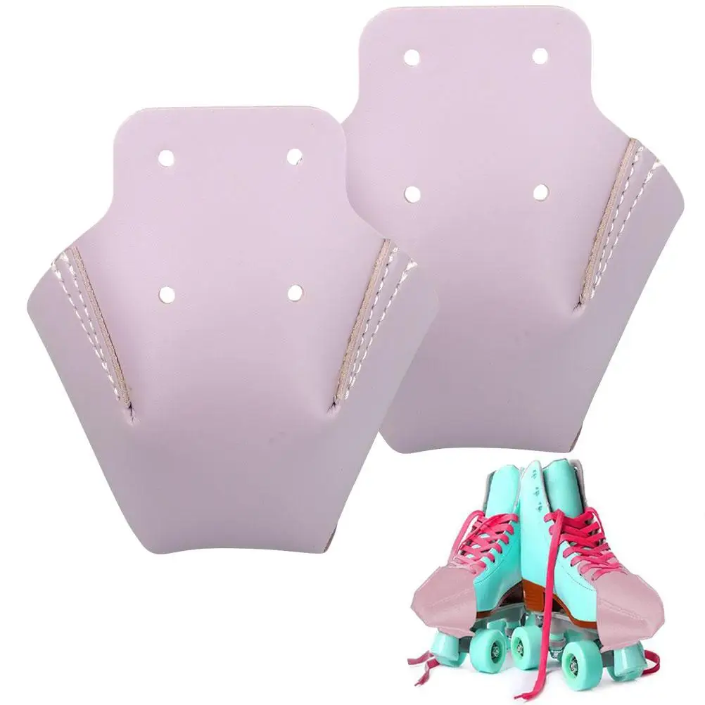

1 Pair Toe Guards Protectors Artificial Leather Roller Skate Protectors for Roller Skate