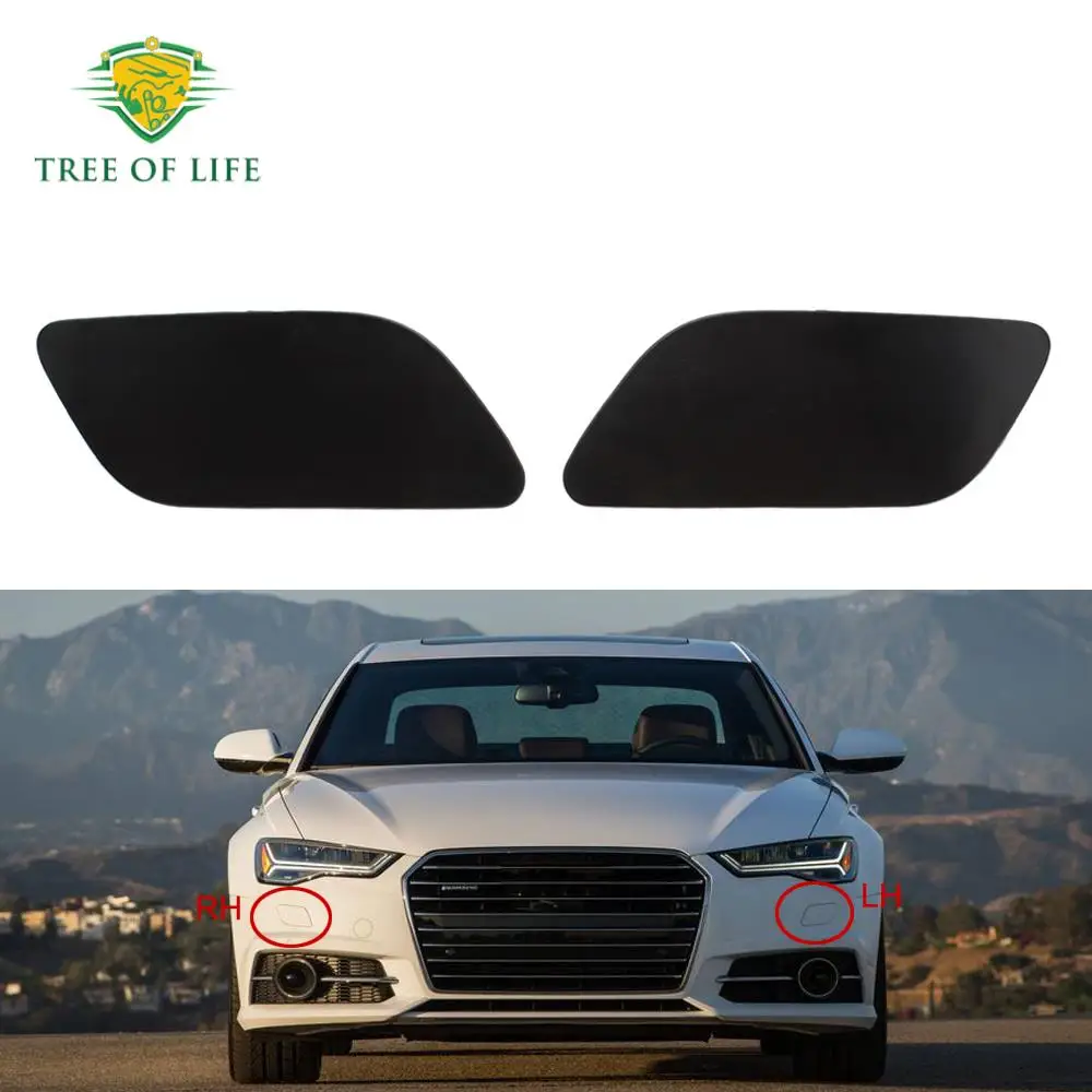 

Передний бампер, фара, омыватель, насадка, крышка, распылитель для Audi A6 C7 2015 2016 2017 2018, левый и правый