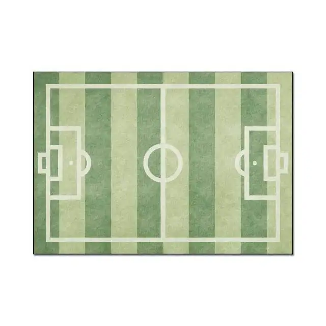 

Modern fashion black and white tiger grain fur dark green blue yellow living room bedroom anti-skid mat carpet