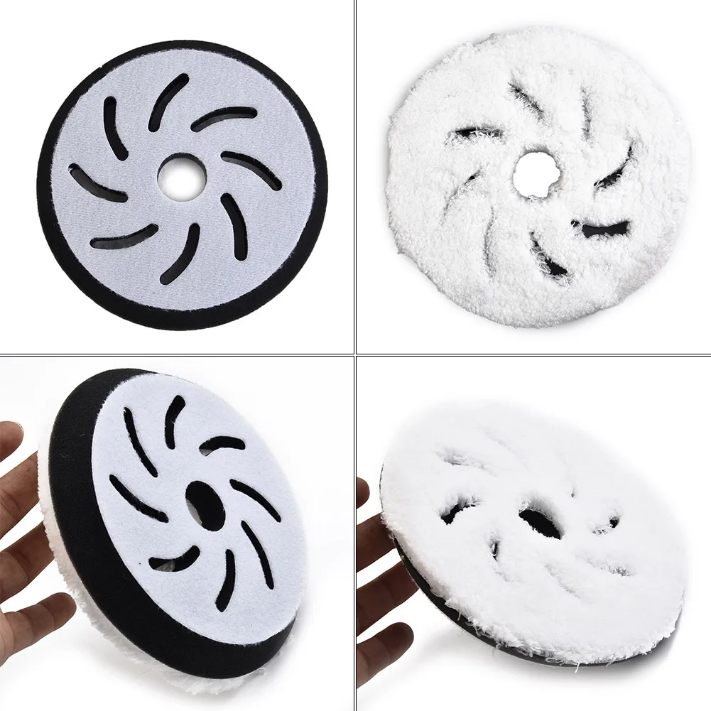 

1 Pcs Car Detailing Buffing Wheel Microfiber Automotive Polishing Wheels Pad Durable Automotive Polisher Washing Tool 5 Inch