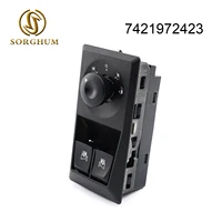 Sorghum OEM 7421972423 Electric Power Window Control Switch Door Panel Switch For Renault Trucks 44T404901 7423391509