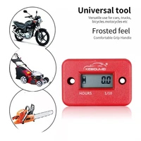 motorcycle hour meter with battery timer cafe racer digital counter moto jet ski timer accumulator digital working gauge tools