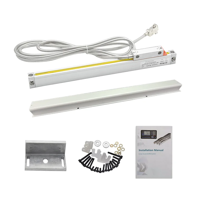 Цифровой считыватель с оптической линейной стеклянной шкалой 0 005 мм