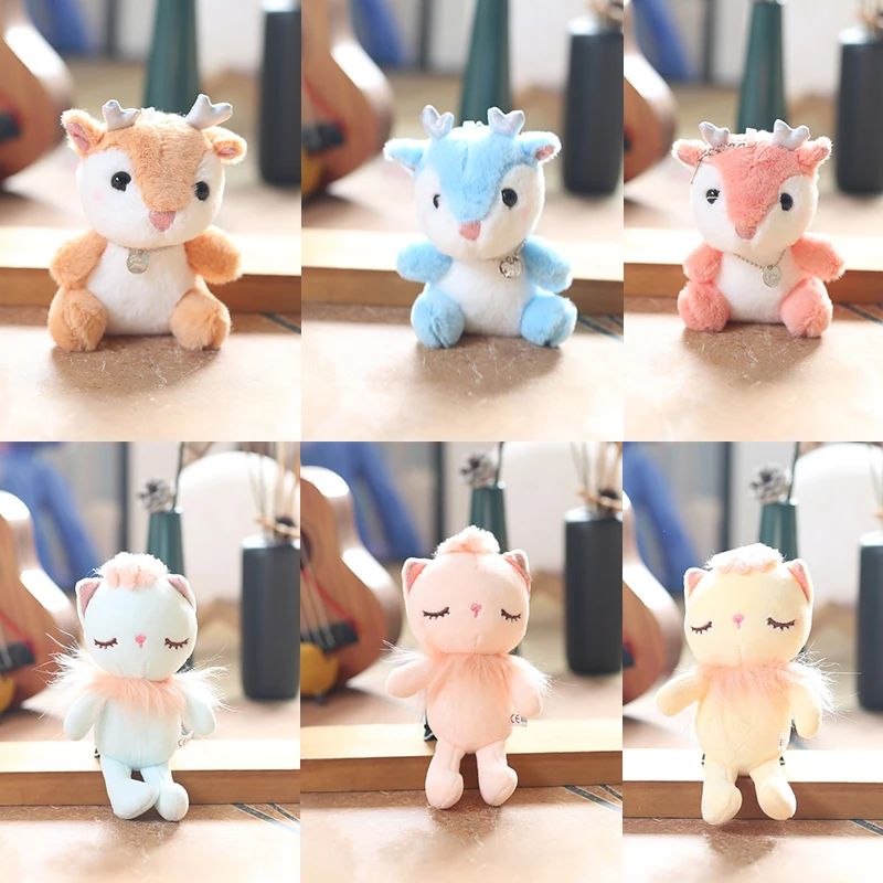 Интернет-знаменитости милый кулон с оленем плюшевая игрушка мультяшная книжная