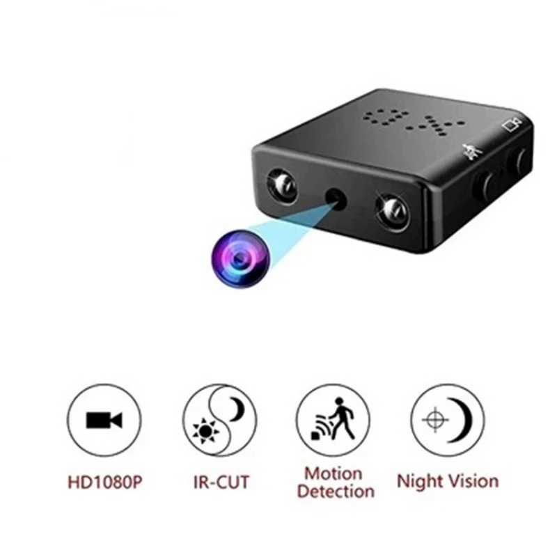 

Мини-камера видеонаблюдения, Full HD, 1080P, ночное видение