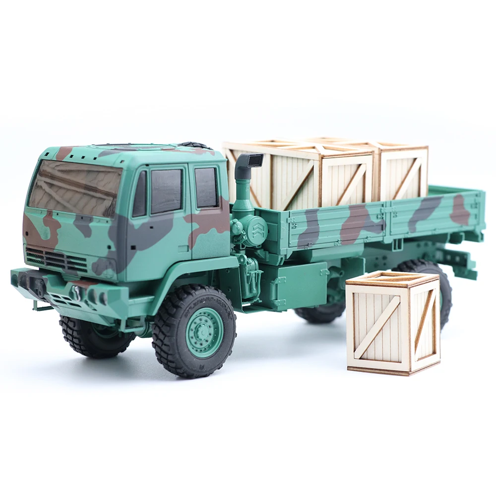 

Орландо Хантер модель M01 военный грузовик транспортировка материалы 1:32 24 18 декоративные элементы деревянная коробка