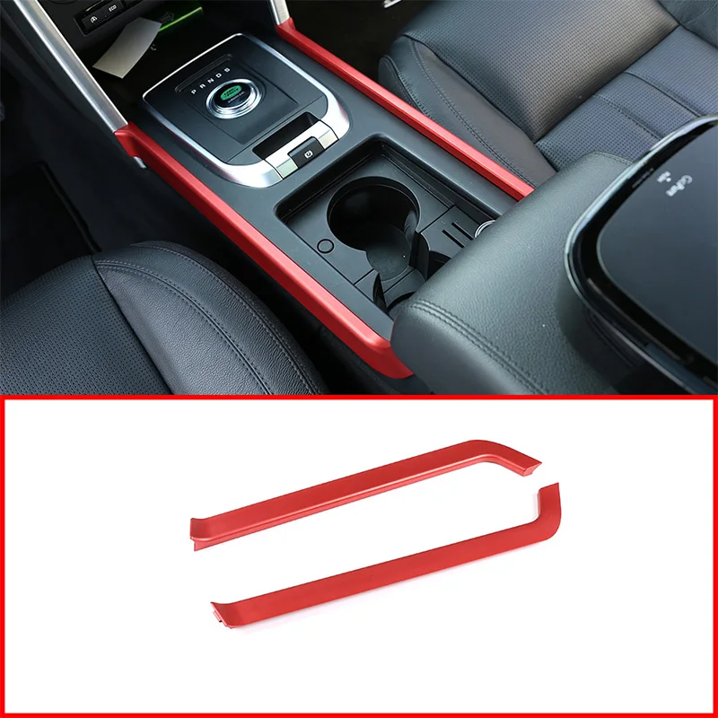 

Отделка центральной консоли автомобиля для Land Rover Discovery Sport 2015 -19, аксессуары из сплава, центральное переключение передач, отделка полосы, украшение автомобиля