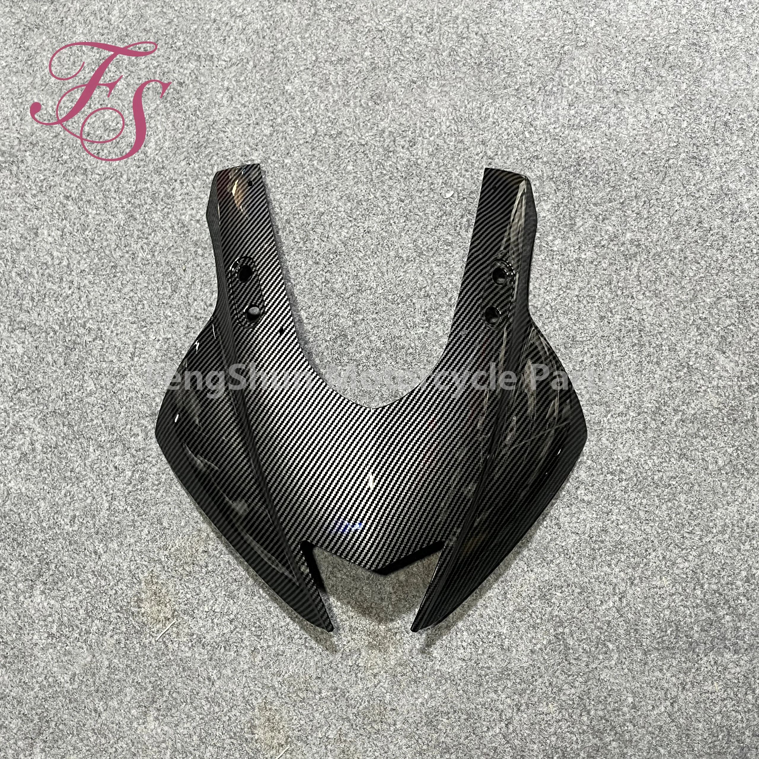 Фото Передний носовой верхний обтекатель капота для Yamaha YZF R3 R25 2019-2023, маска капота фары, обновление носа R1 R6, стиль, маленькие глаза №2