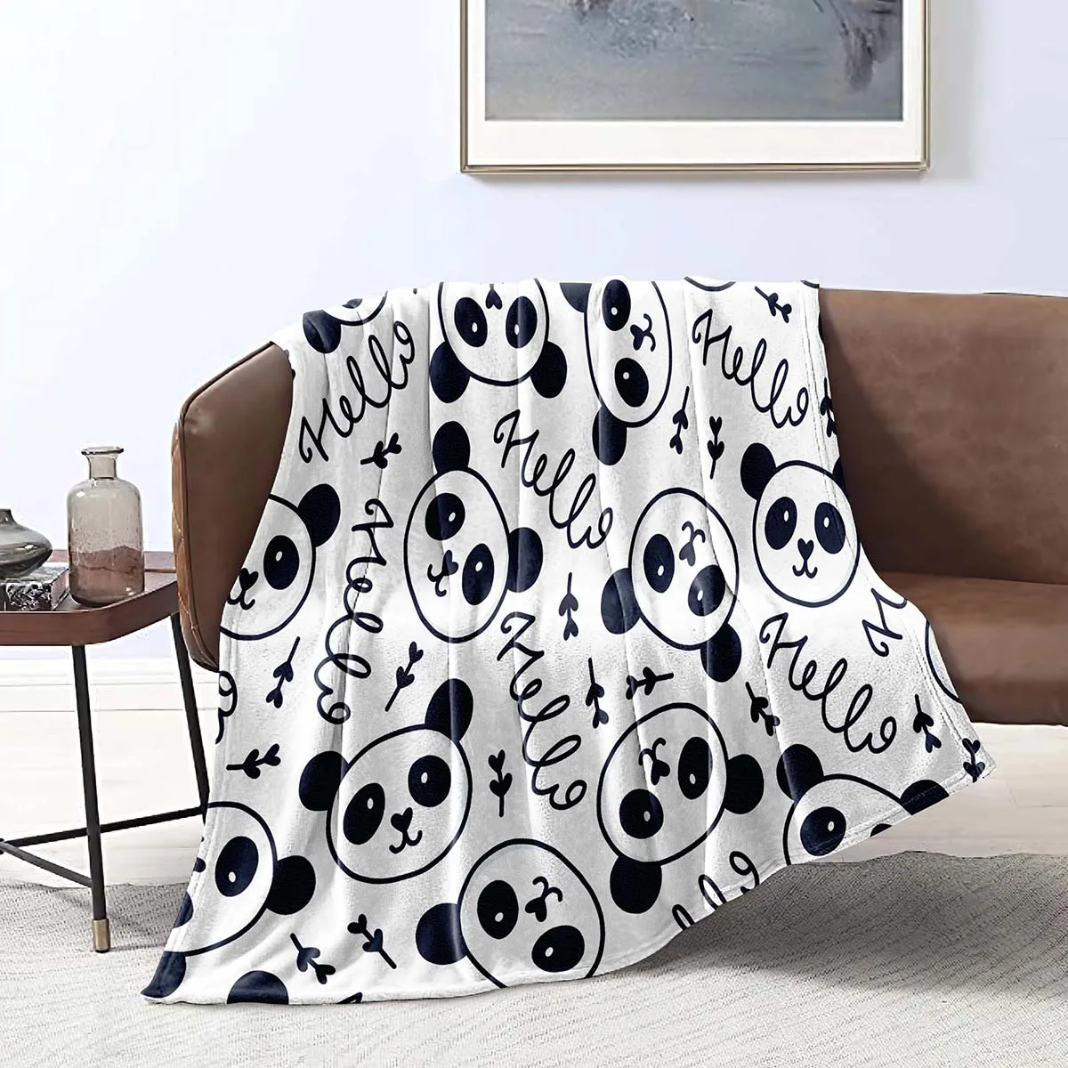 

Милое искусственное мультяшное одеяло, теплое легкое растительное одеяло для кровати, мягкое теплое одеяло для кровати, дивана