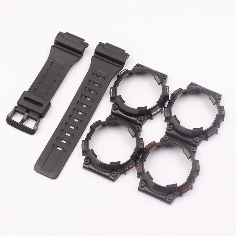 Watch Accessories Applicable  for Casio Watch Case Strap AQ-S810W AQ-S810 Resin Strap Men's Watch Strap
