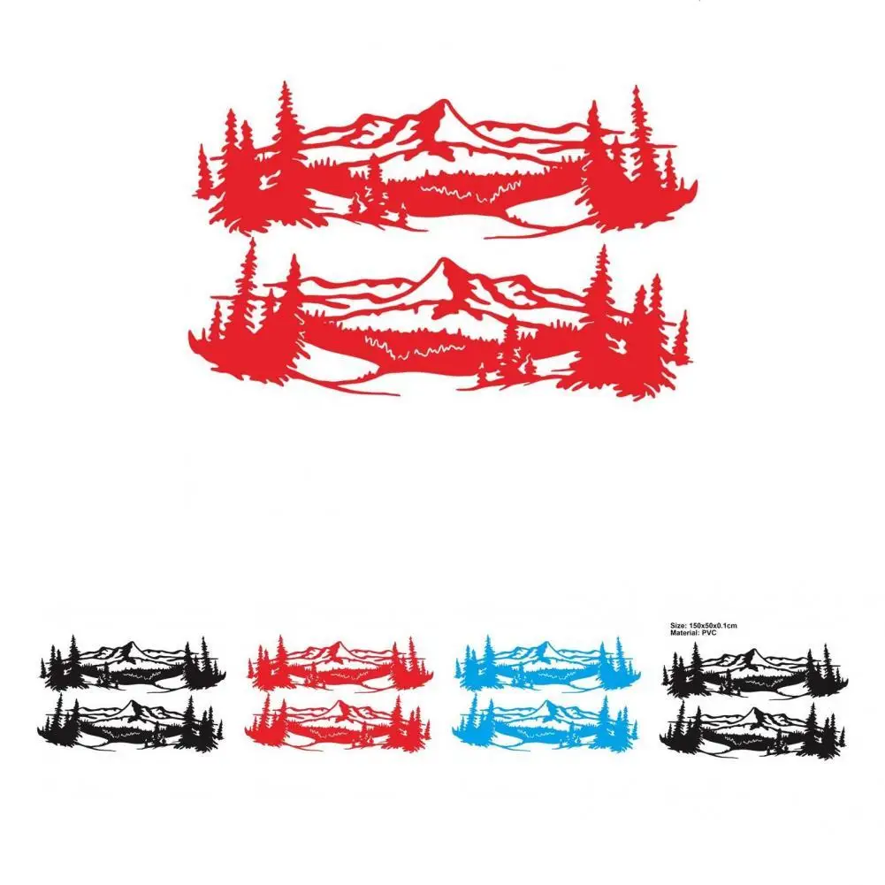 

2 шт., водонепроницаемые наклейки для кузова автомобиля