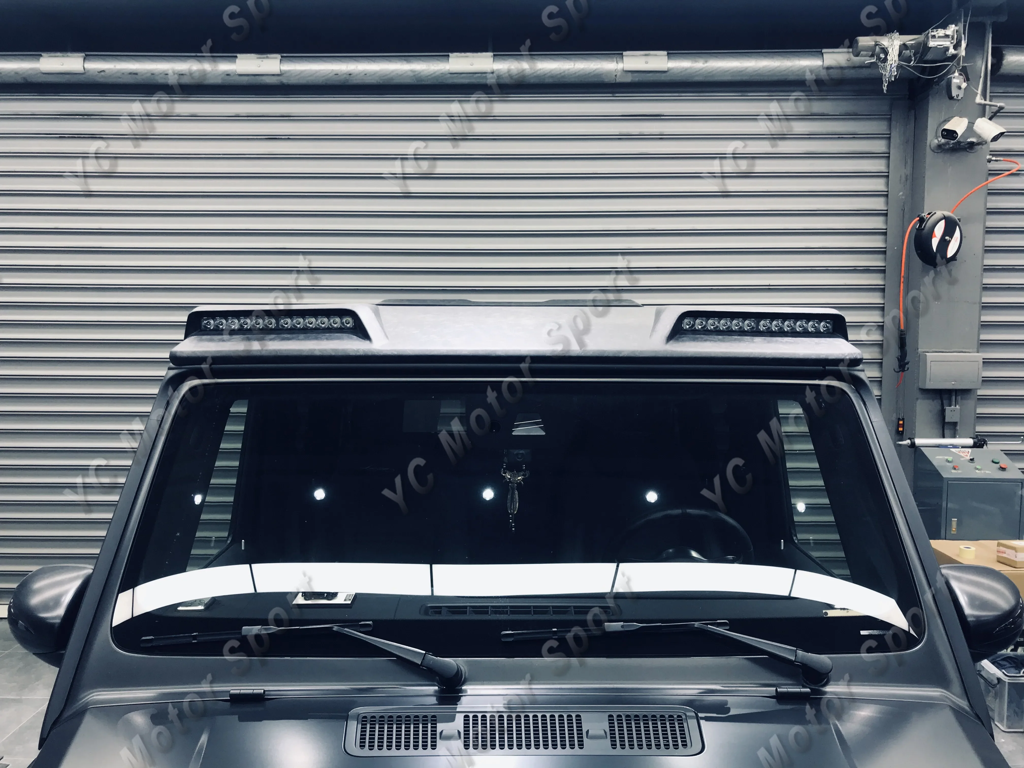 Фото Автомобильные аксессуары iMP Performance Body Kit подходит для 2018-2021 MB W463A G Body Kit включает в себя капот, бампер, крыло, спойлер на крышу №4