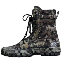 2022 mens super high top outdoor sports shoes high waist rubber shock absorbing non slip security military and tactical boots