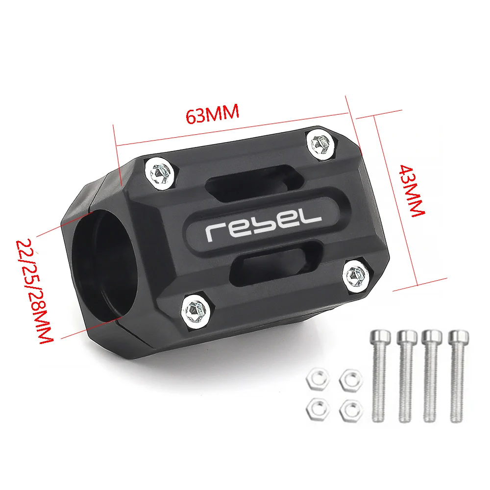 Фото Для HONDA REBEL 500 1100 300 CMX500 300 1100 REBEL 1100 CMX1100 CMX300 защита двигателя, бампер, защитные дуги, аксессуары №3