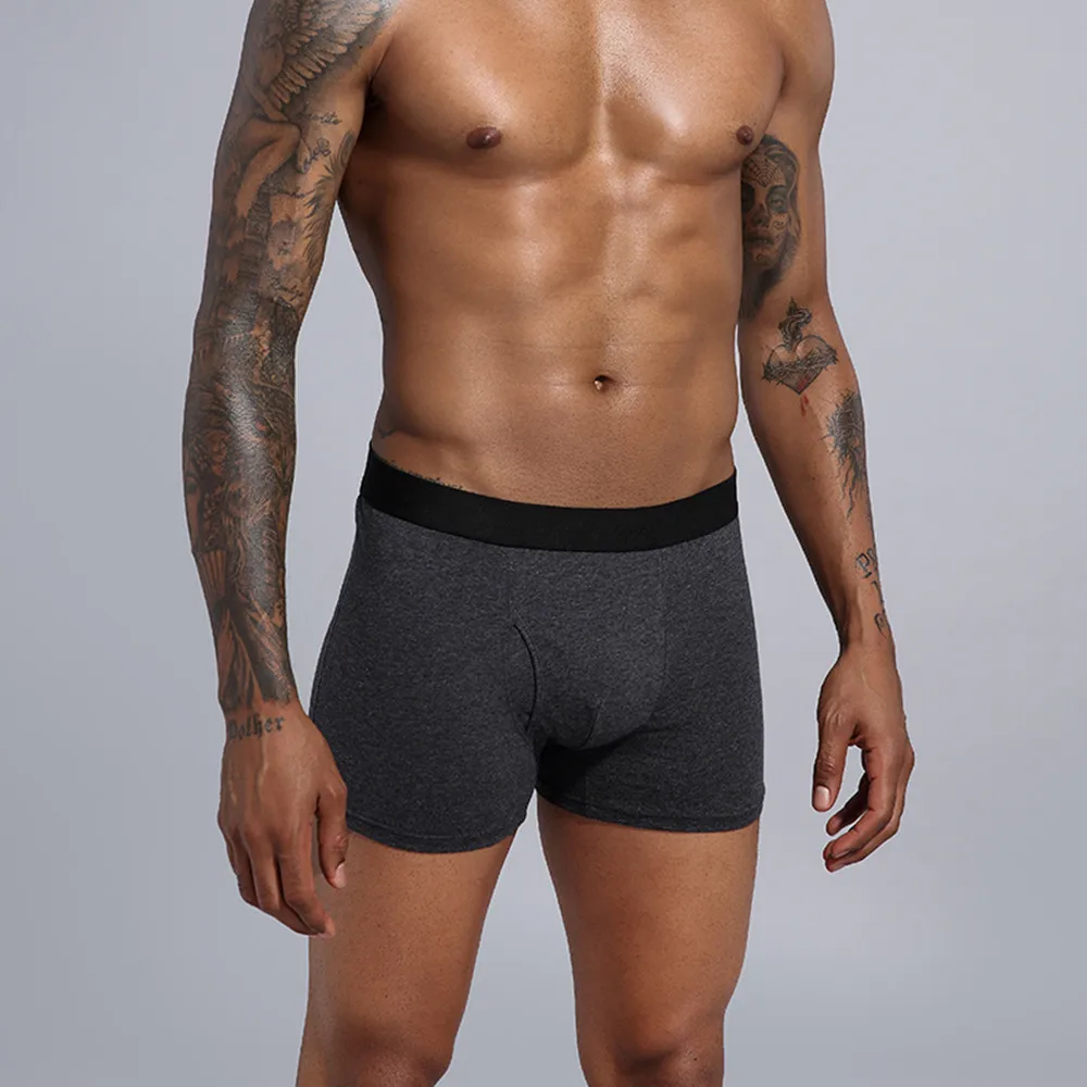 

5Pcs/Lot Boxers Mens Underwear Boxers Boxershorts Men European Plus Size XXL Cotton Boxer Shorts Male Underpants Trunks